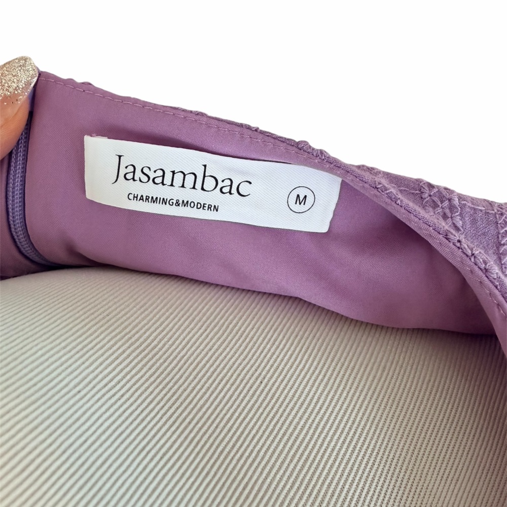 JASAMBAC Purple Dress - Picture 6 of 8